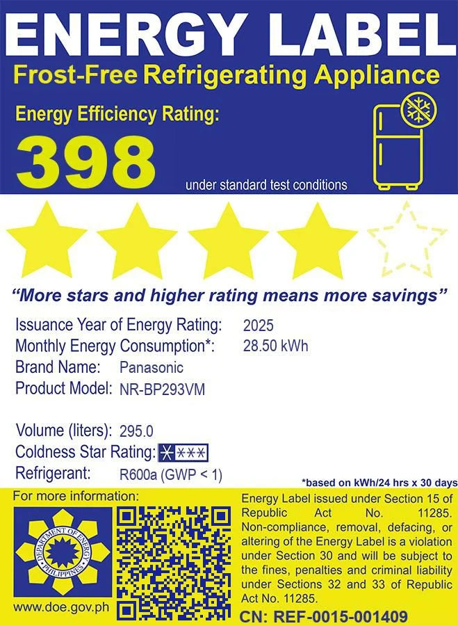 10.4 Cu. Ft. Refrigerator Inverter with Practical Storage