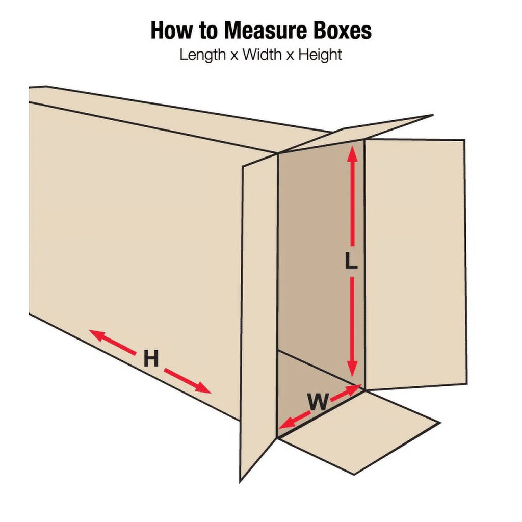Office Depot Brand Side Loading Boxes 14" x 4" x 68", Bundle of 10