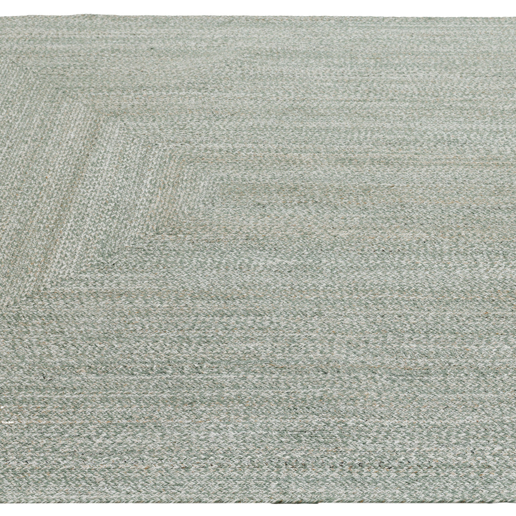 Obeetee Layla Braided Area Rug, Green, 5' x 7'6"