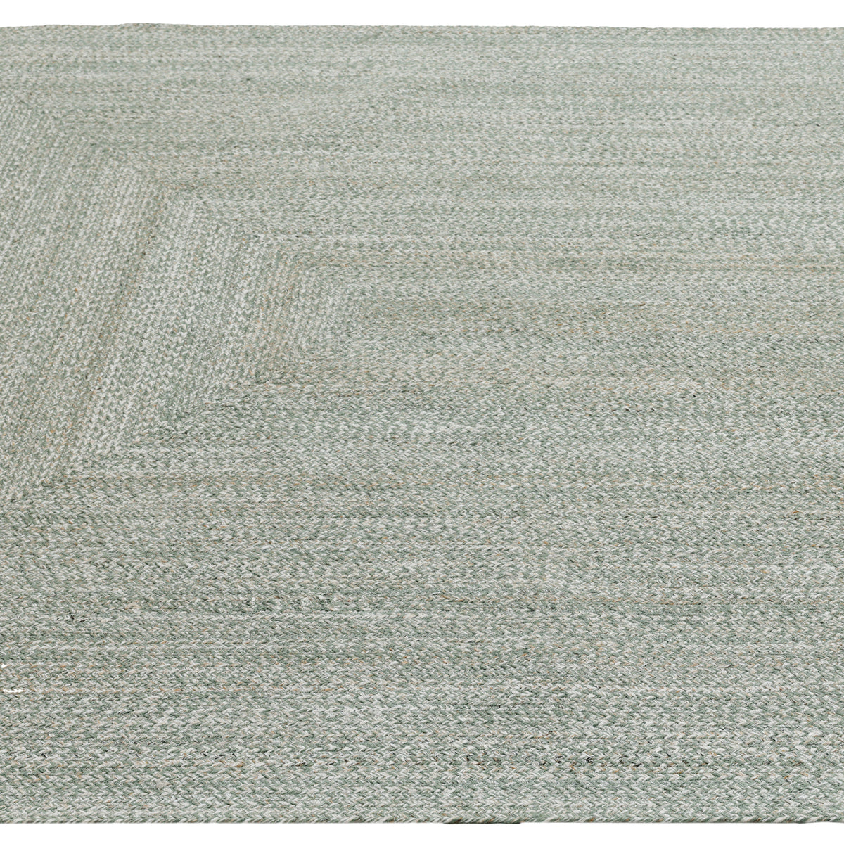 Obeetee Layla Braided Area Rug, Green, 5' x 7'6"