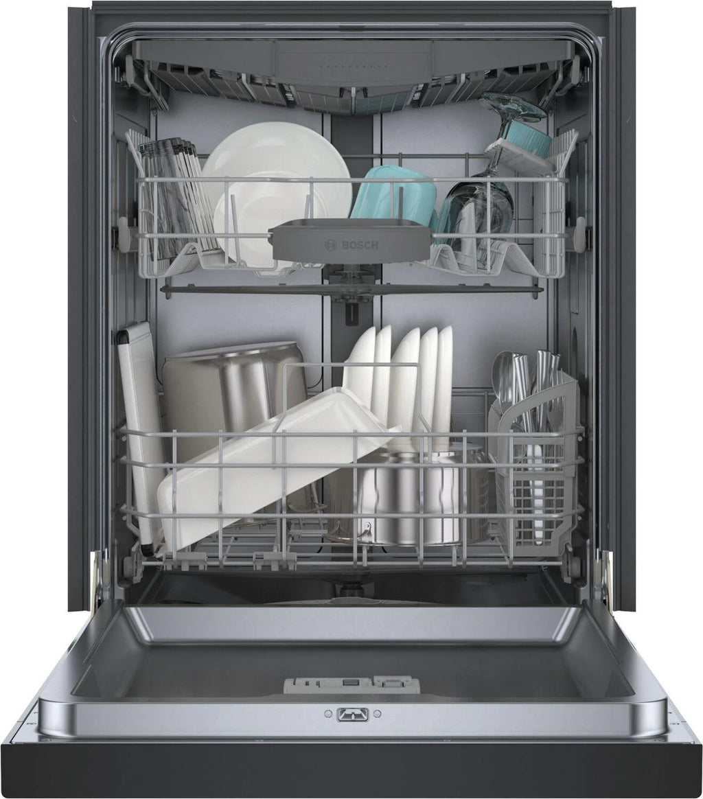 Lave-vaisselle Bosch série 300 EVO X de 24 po avec poignée encastrée SHE53C86N