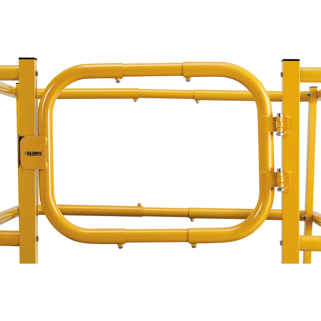 Global Industrial Galvanized Steel Safety Railing For 24"" x 36"" & 30"" x 36""