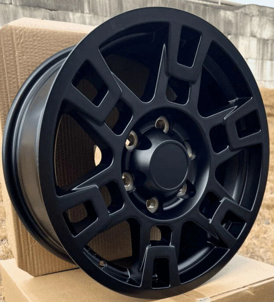 WheelDepot 17 X 7.5 Rim Matte Black Fits Toyota
