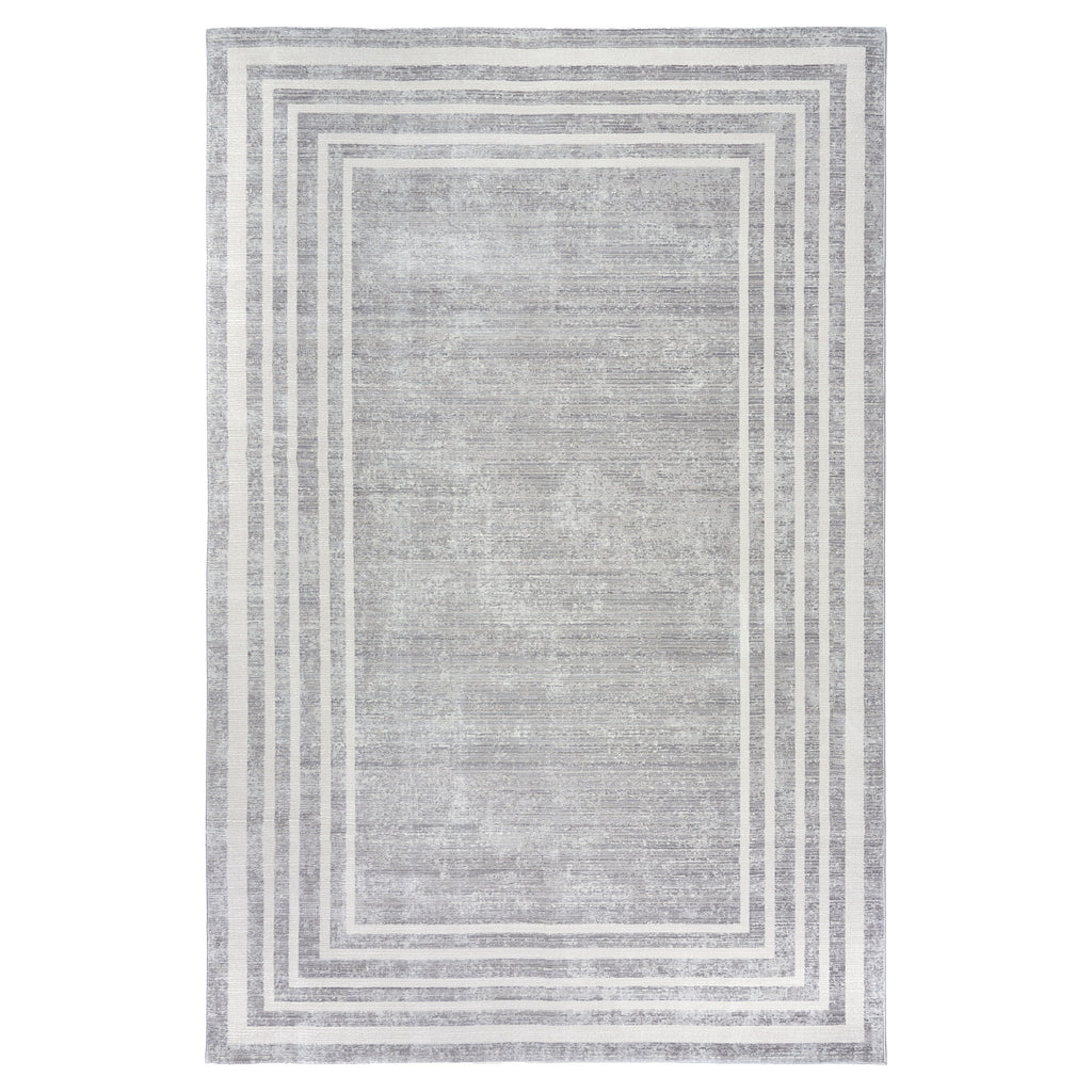 Sasha Area Rug, Damson Gray, 8'8" x 13'