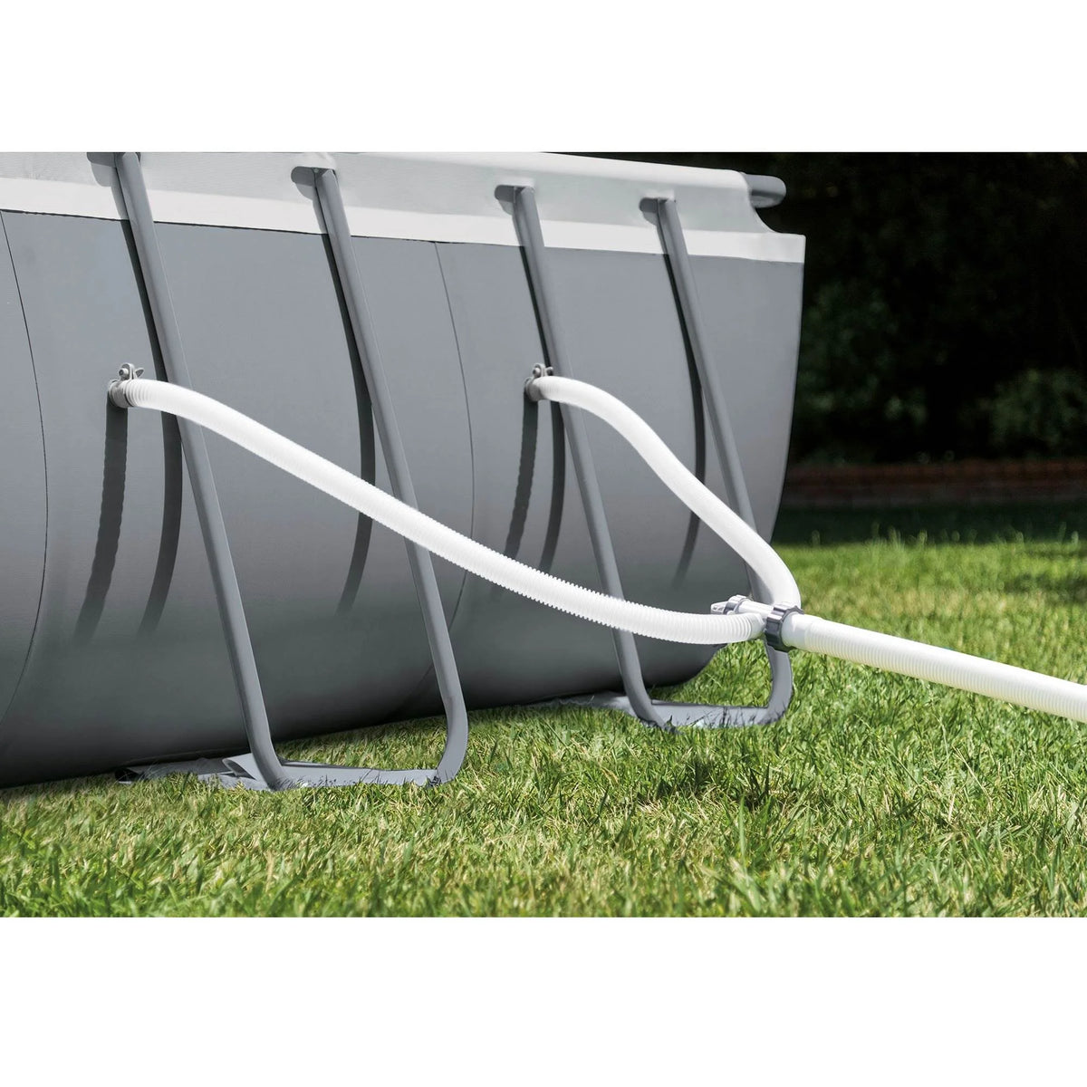 INTEX Ultra XTR 24 x 12 x 52 Rectangular Above Ground Pool Set w/ Filter Pump