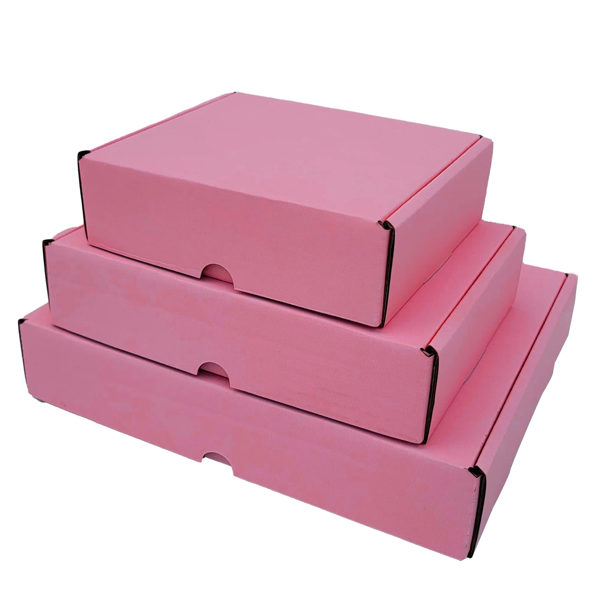 Boîtes d'expédition en carton ondulé Ucanpack, fournitures d'emballage pour déménagement, rose, grande taille, 24 x 14 x 4 po - 25 pièces