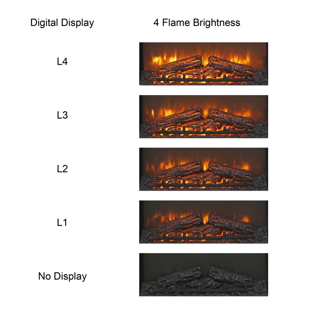 ARCTICSCORPION 24 x 18.1 5000 BTU Electric Indoor Fireplace
