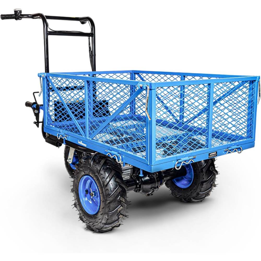 Landworks AGM Electric Utility Cart, 500W, 500lb Load, 1000lb Tow, Battery Powered