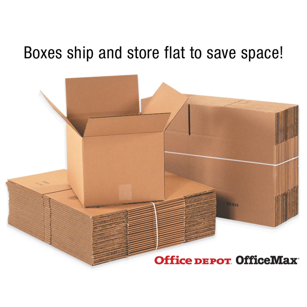 Office Depot Brand Double Wall Boxes 30" x 24" x 12", Bundle of 10