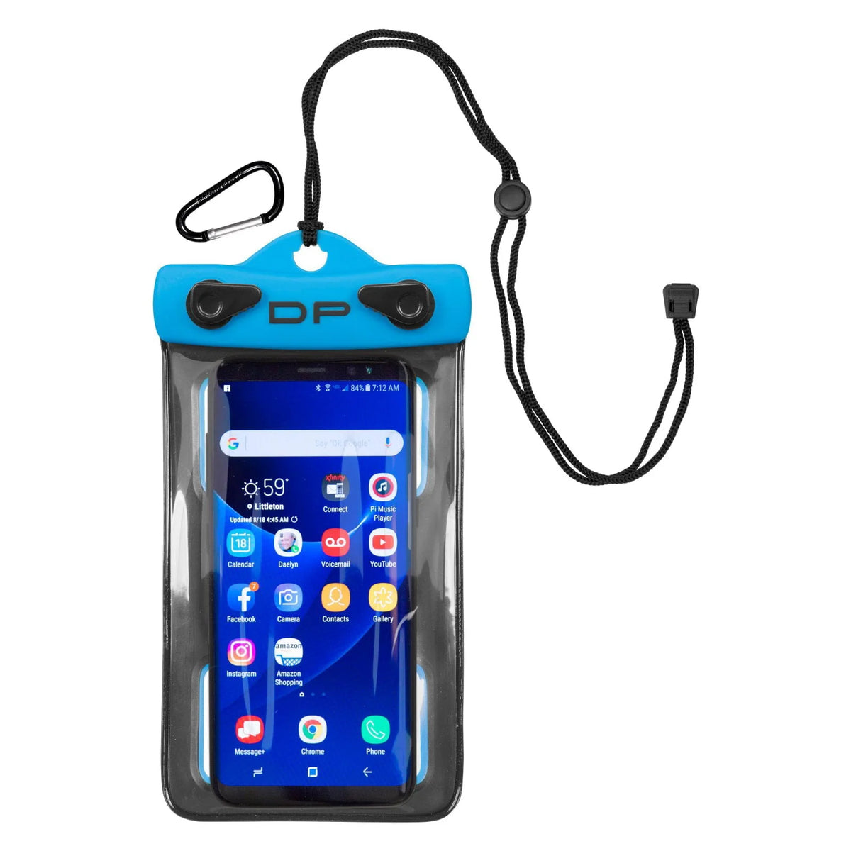 DRY PAK Waterproof Phone Case, 4 x 6, Lemon/Lime