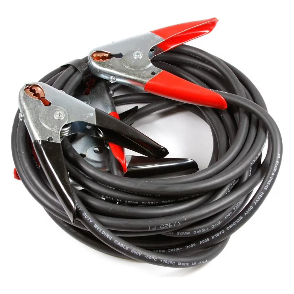 Forney Industries Battery Jumper Cables, Number 4 x 20ft