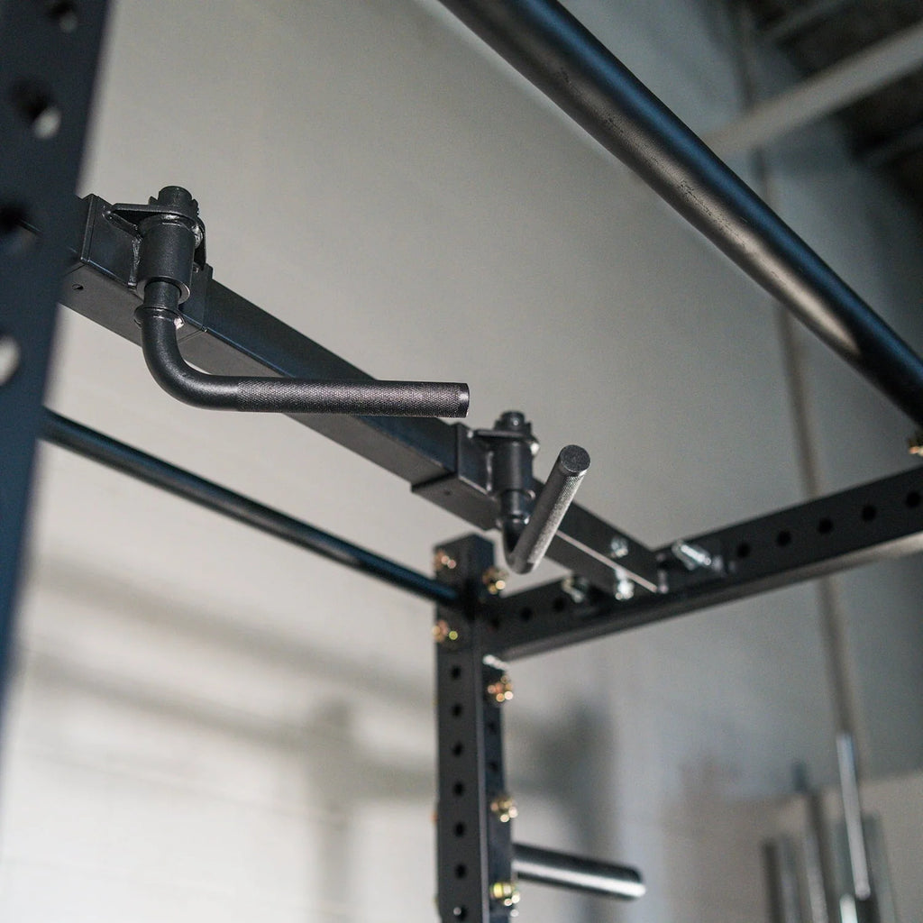 Barre de traction réglable à poignées Titan Fitness pour racks séries X-2, X-3, T-3 et TITAN
