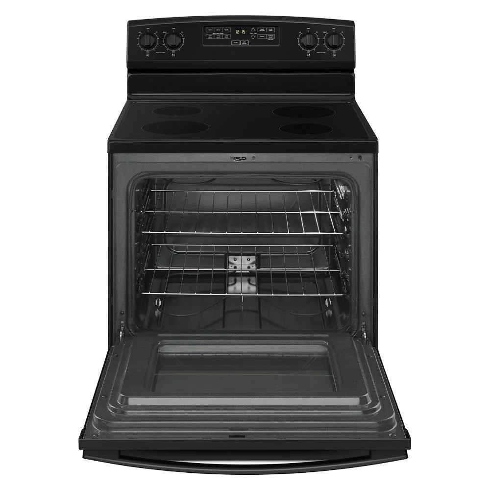 Brand New Amana(R) AER6303MFW - Freestanding 30" Electric Range - White - with Extra Large Oven Window 46" H x 27" D x 29" W