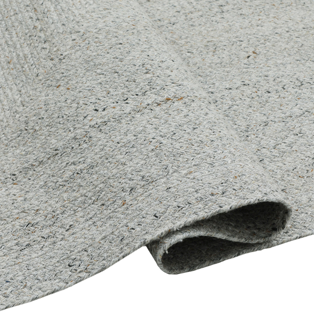 Obeetee Layla Braided Area Rug, Gray, 7'9' x 9'9'