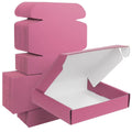 Boîtes d'expédition en carton ondulé Ucanpack, fournitures d'emballage pour déménagement, rose, grande taille, 24 x 14 x 4 po - 25 pièces