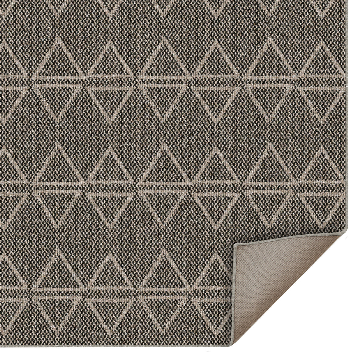 Lyon Rug by Baldosa, Dark Jute, 4' x 6'
