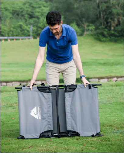 Lit de camp pliant Ozark Trail à montage facile, couleur gris, pour adulte, dimensions ouvert 192 cm x 63,5 cm x 21,5 cm
