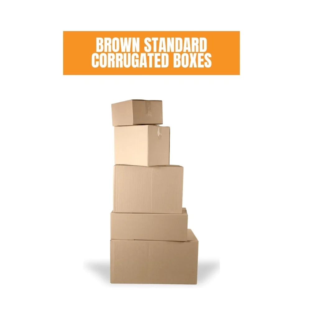 SSBM Corrugated Boxes 24" x 14" x 20" Kraft 15/Bundle
