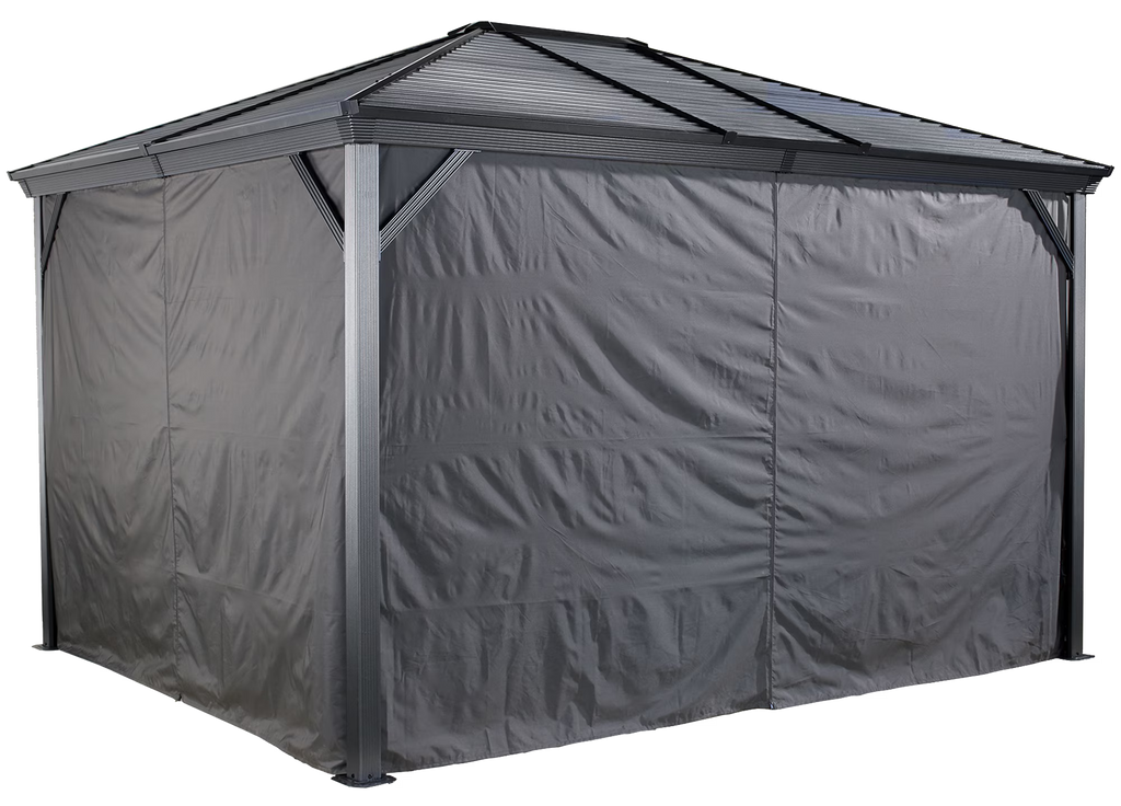 Sojag VENTURA 10' x 12' Polyester Privacy Curtain Kit