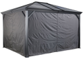 Sojag VENTURA 10' x 12' Polyester Privacy Curtain Kit