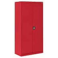 Sandusky Elite Series Steel Freestanding Garage Cabinet in Charcoal (36 in. W x 72 in. H x 24 in. D)