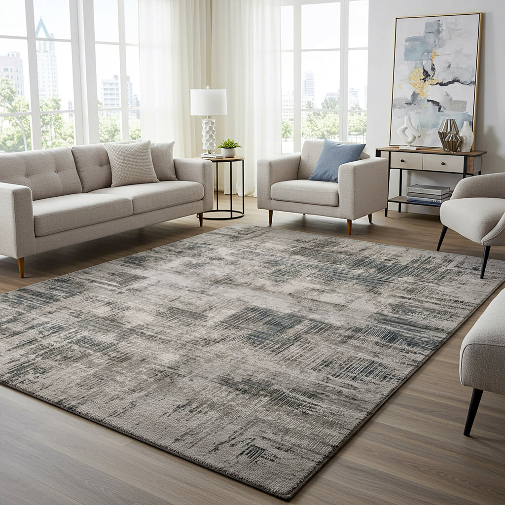 Divina Area Rug, Corlis Gray, 8'8" x 13'