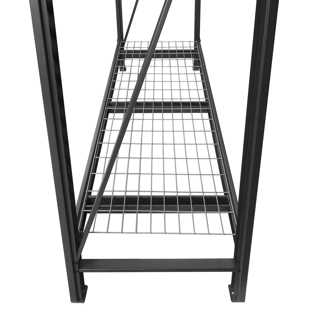 WORKPRO Steel 3-Tier Storage Shelf Unit 72-Inch-H x 77-Inch-W x 24-Inch-D, 6000lb Total Capacity, Black