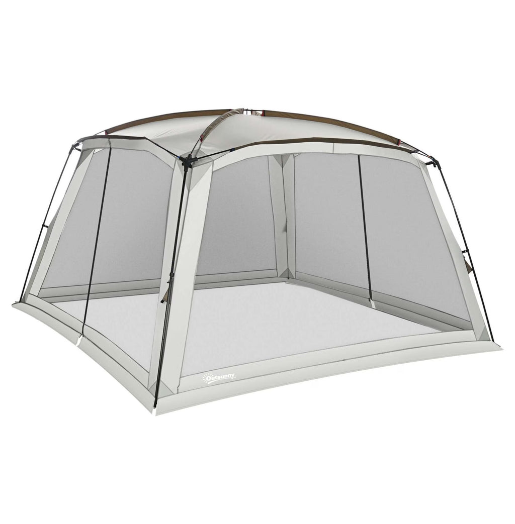 AetherLove Screen Tent - 10x10ft and 12x12ft Screen House with UV50+ Protection, Outdoor Shelter for Camping and Picnics 141.75" L x 141.75" W x 86.5" H