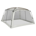 AetherLove Screen Tent - 10x10ft and 12x12ft Screen House with UV50+ Protection, Outdoor Shelter for Camping and Picnics 141.75" L x 141.75" W x 86.5" H