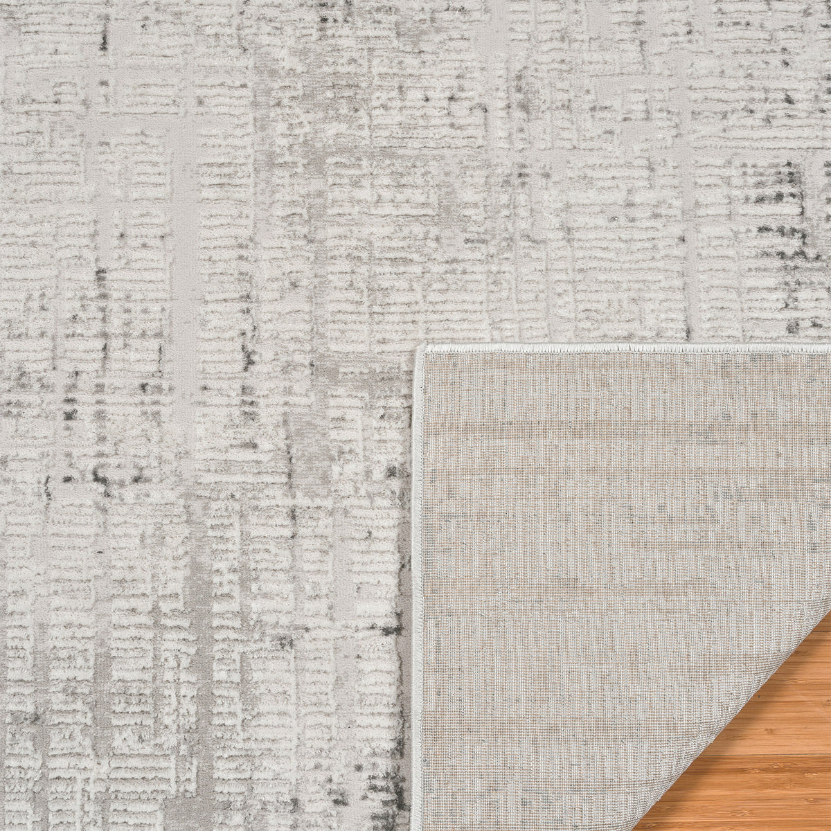 Divina Area Rug, Aloma Cream & Gray, 7'10" x 10'