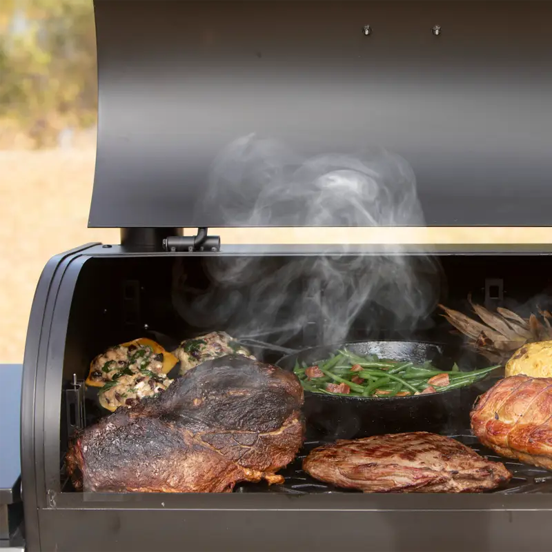 Oklahoma Joe's Rider 900 DLX Pellet Grills and Smoker