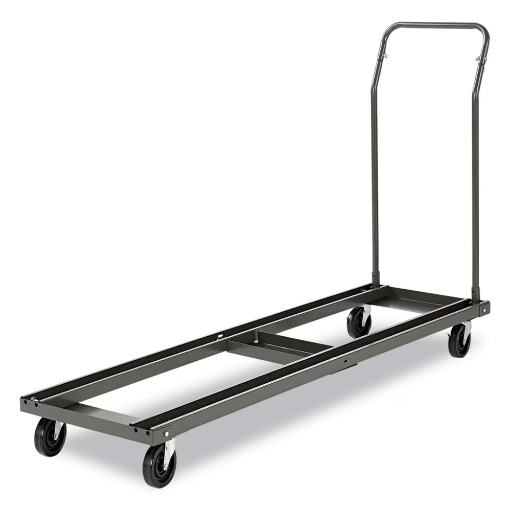 Chariot pour chaises/tables en métal Alera ALEFTCART, 20,86 po x 50,78 po à 72,04 po x 43,3 po, capacité de 600 lb - Noir