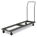 Chariot pour chaises/tables en métal Alera ALEFTCART, 20,86 po x 50,78 po à 72,04 po x 43,3 po, capacité de 600 lb - Noir