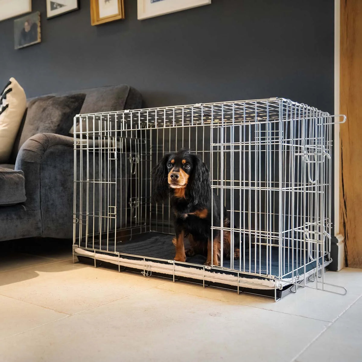 Cage Mat in Denim Variant 2