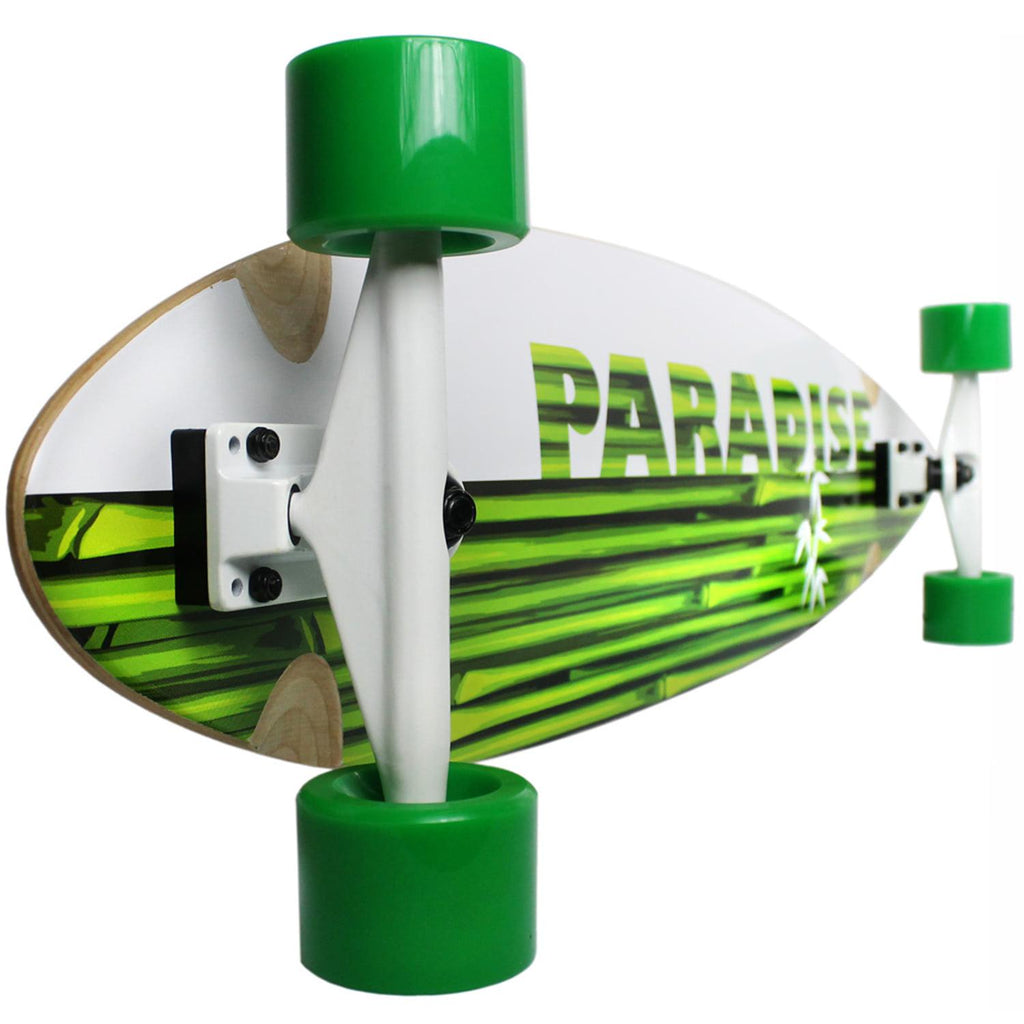 Longboard Paradise bambou blanc/vert 9,75" x 41"