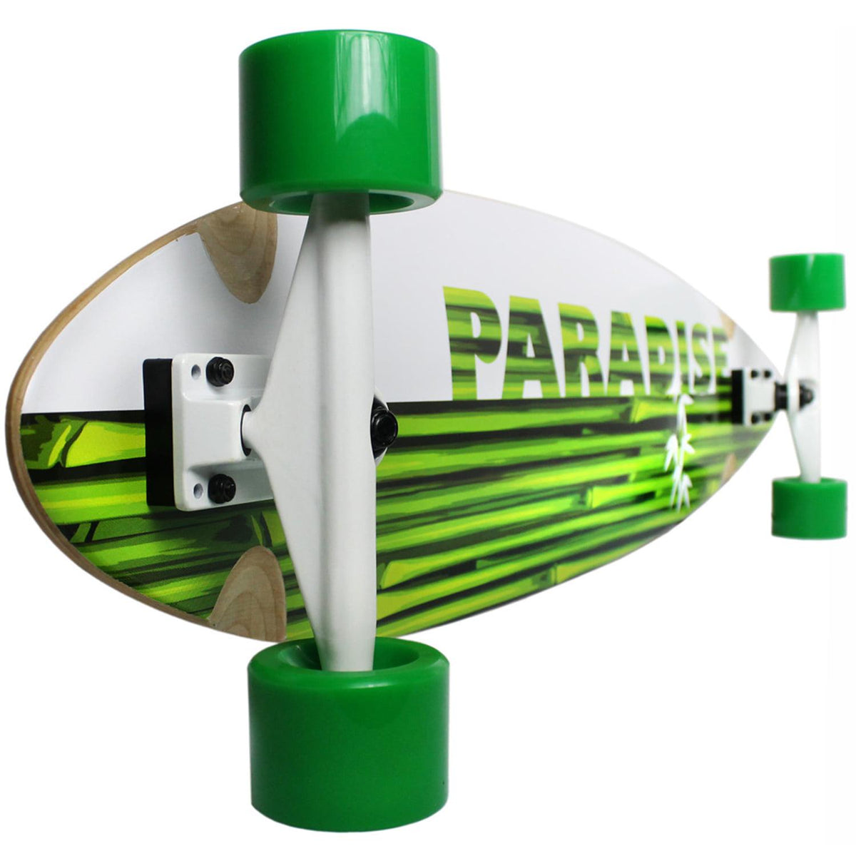 Longboard Paradise bambou blanc/vert 9,75" x 41"