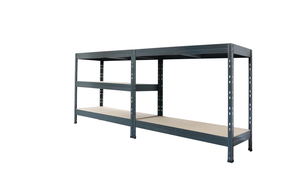Ar Shelving 5- Tier Galvanized Steel Heavy Duty Garage Storage Shelving Unit with HDF Rack (39.2 in. W x 71 in. H x 20 in. D)