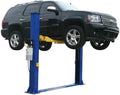 ATLAS Automotive Equipment 9KBPX 2-Post Lift/Hoist, Baseplate Style, 9'6″ Minimum Ceiling Height, 9,000lb Capacity, Symmetric Arms, Dual Hydraulic Chain Drives Cylinders, for Low Ceiling Home Use
