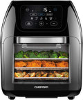 Chefman 12-Quart 5-in-1 Air Fryer Oven with Digital Timer, Touchscreen, and 12 Presets